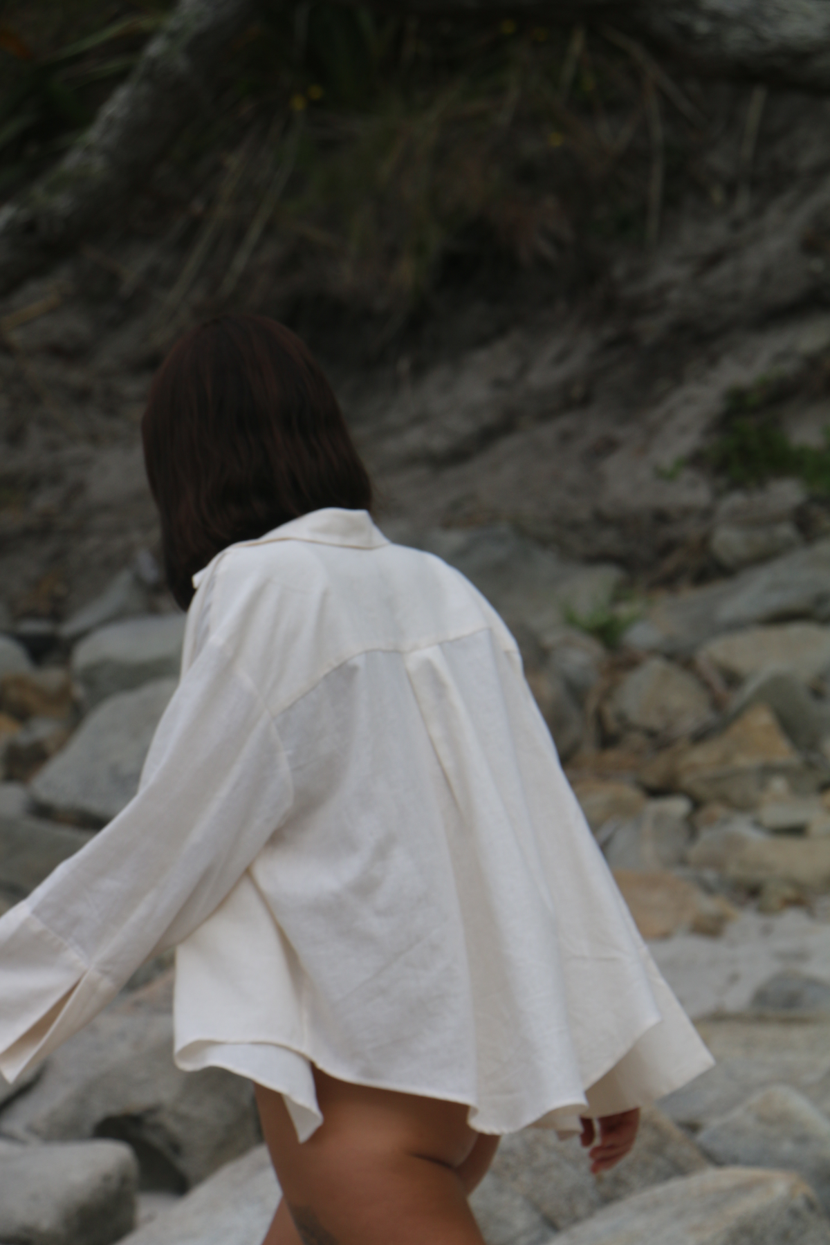 Lotus Shirt - Stone
