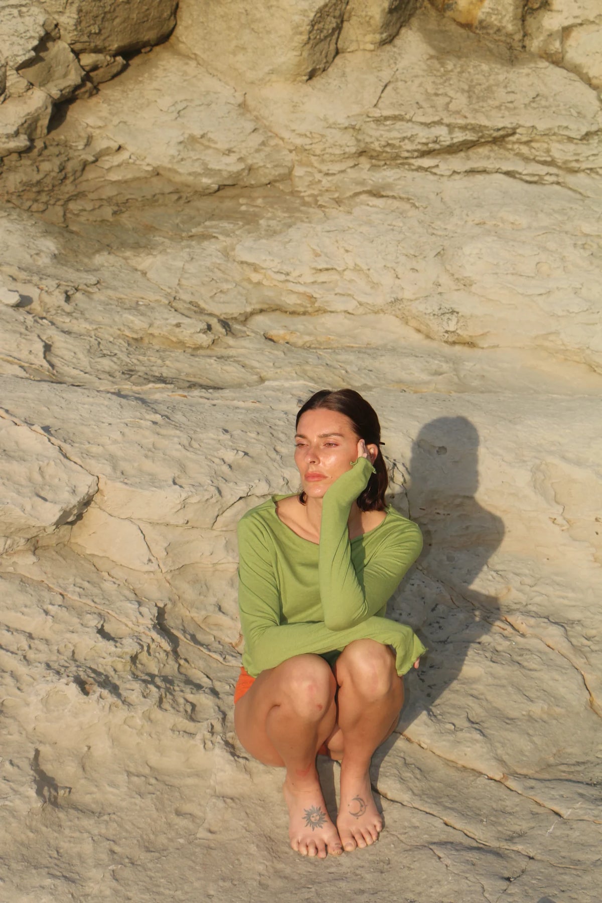 Faro long sleeve - AVOCADO