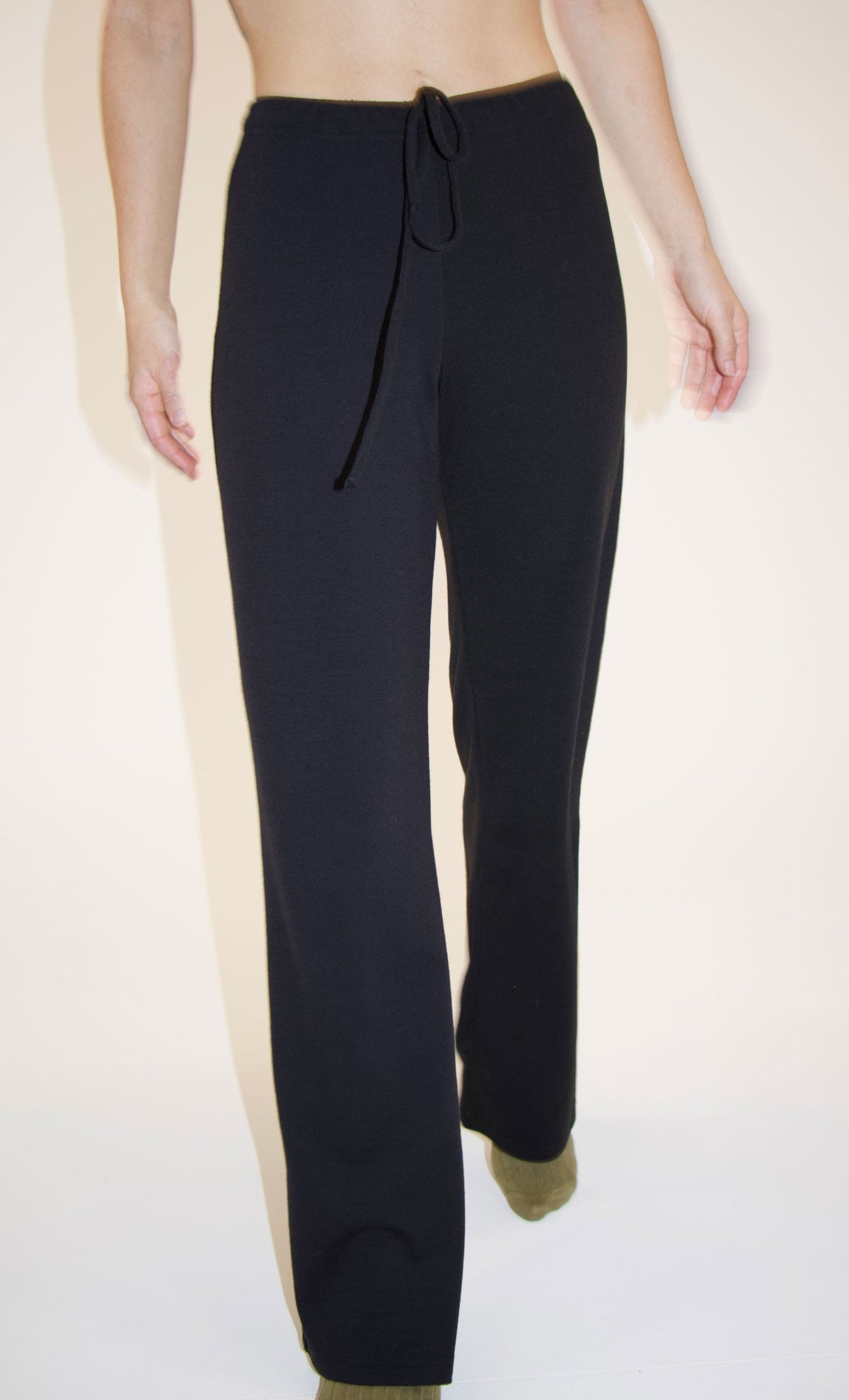 Hera Merino slacks in - Black