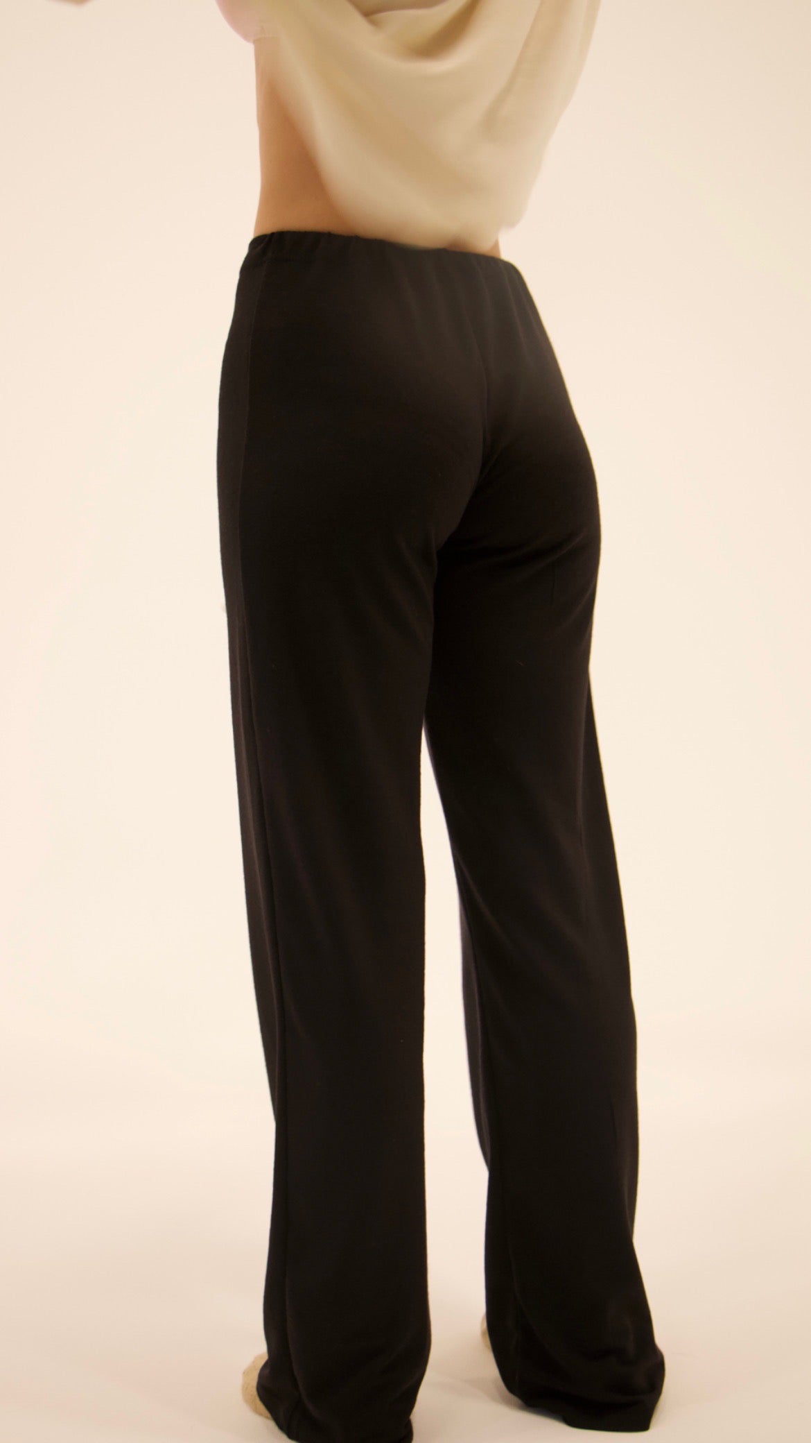 Hera Merino slacks in - Black